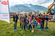 Groundbreaking ceremony for the new campus of the International School Rheintal Groundbreaking ceremony for the new campus of the International School Rheintal